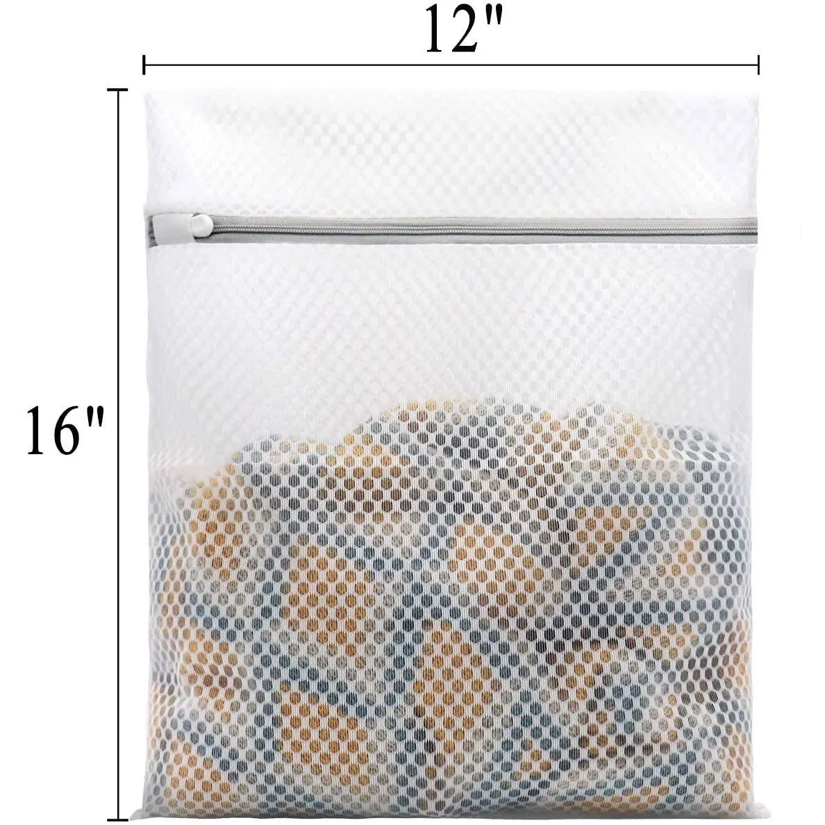 3-Pack: Durable Honeycomb Mesh Laundry Bags