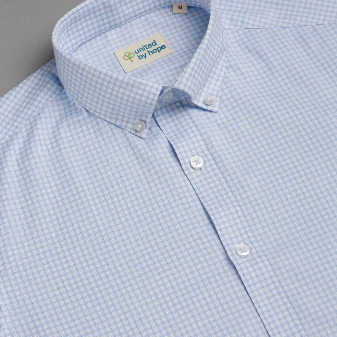 Air Blue Checks Shirt