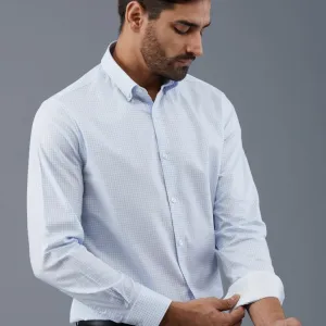 Air Blue Checks Shirt
