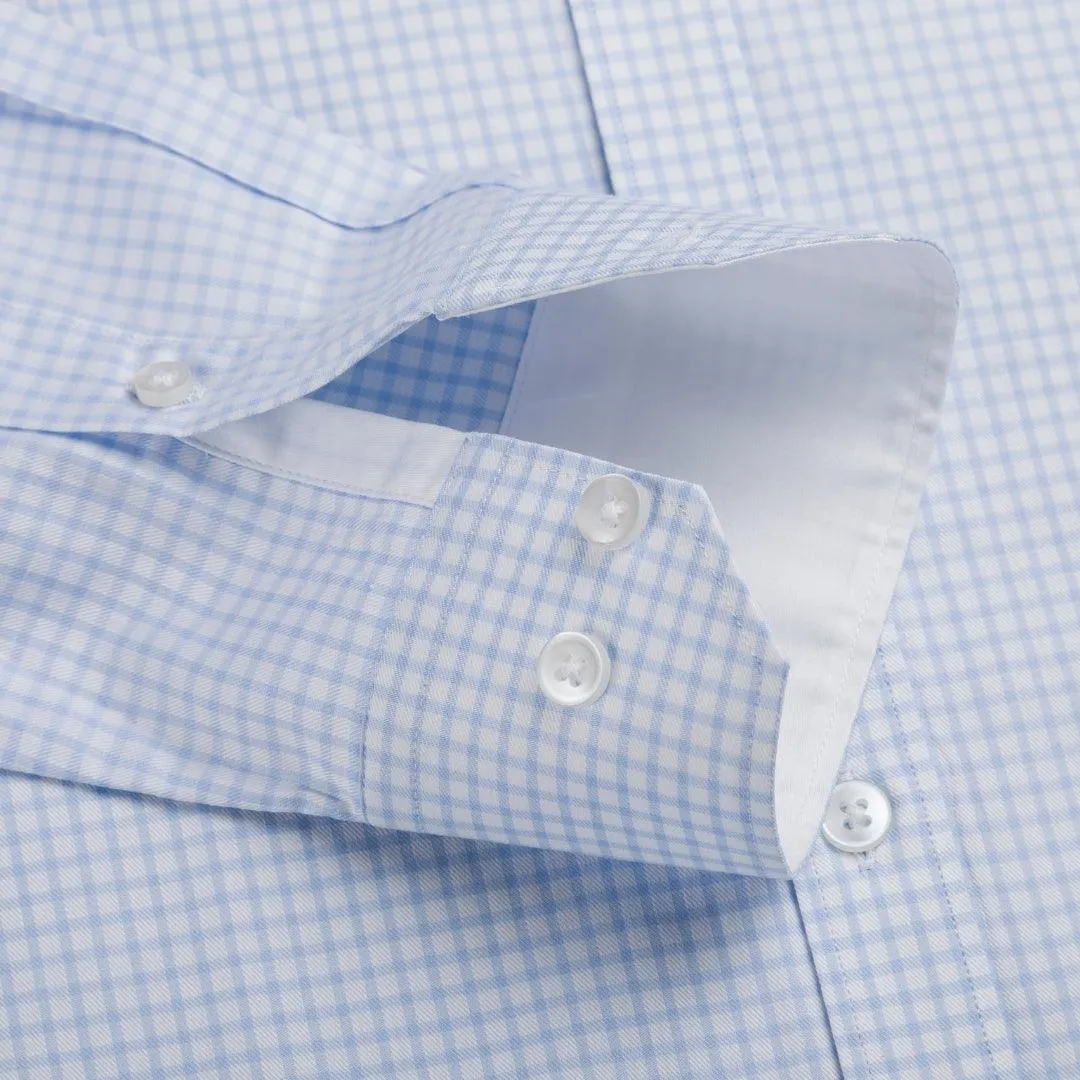 Air Blue Checks Shirt