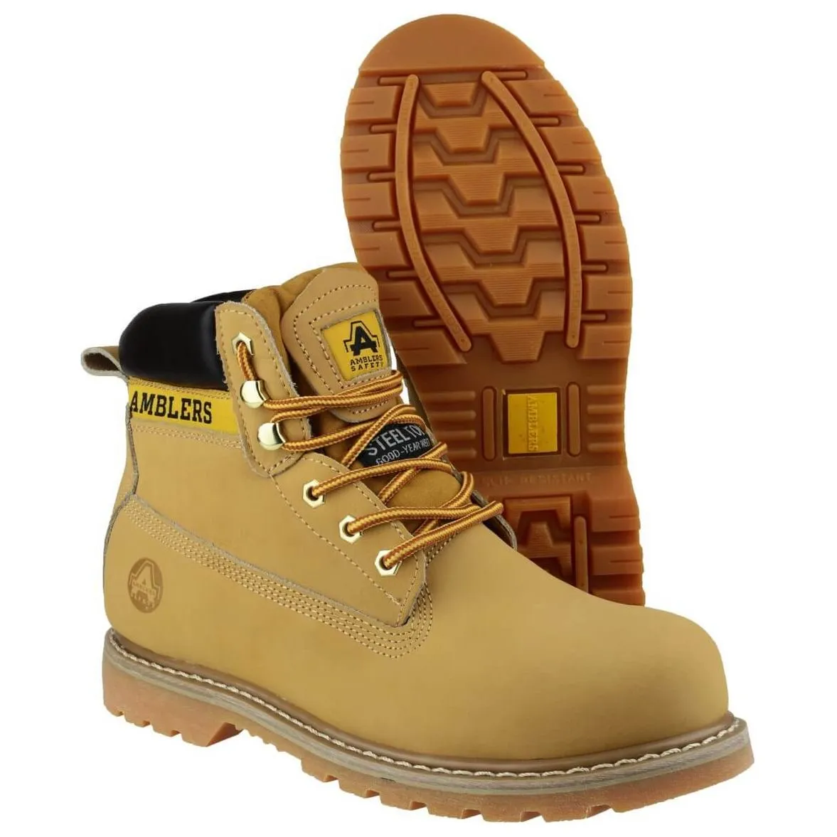 Amblers Fs7 Goodyear Welted Safety Boots Mens