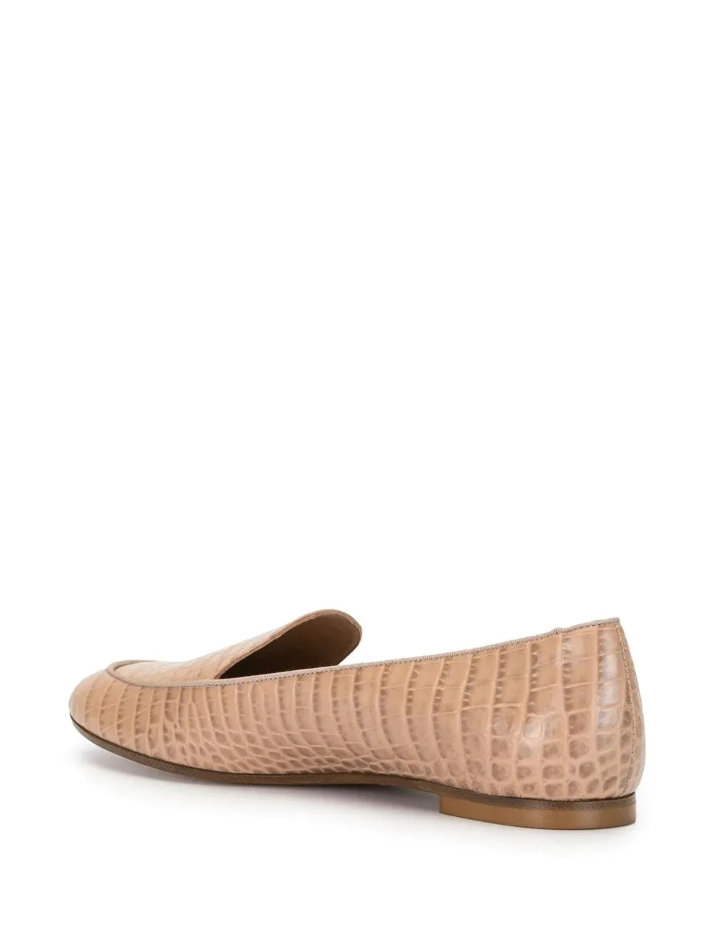 Aquazzura Purist Embossed Loafers