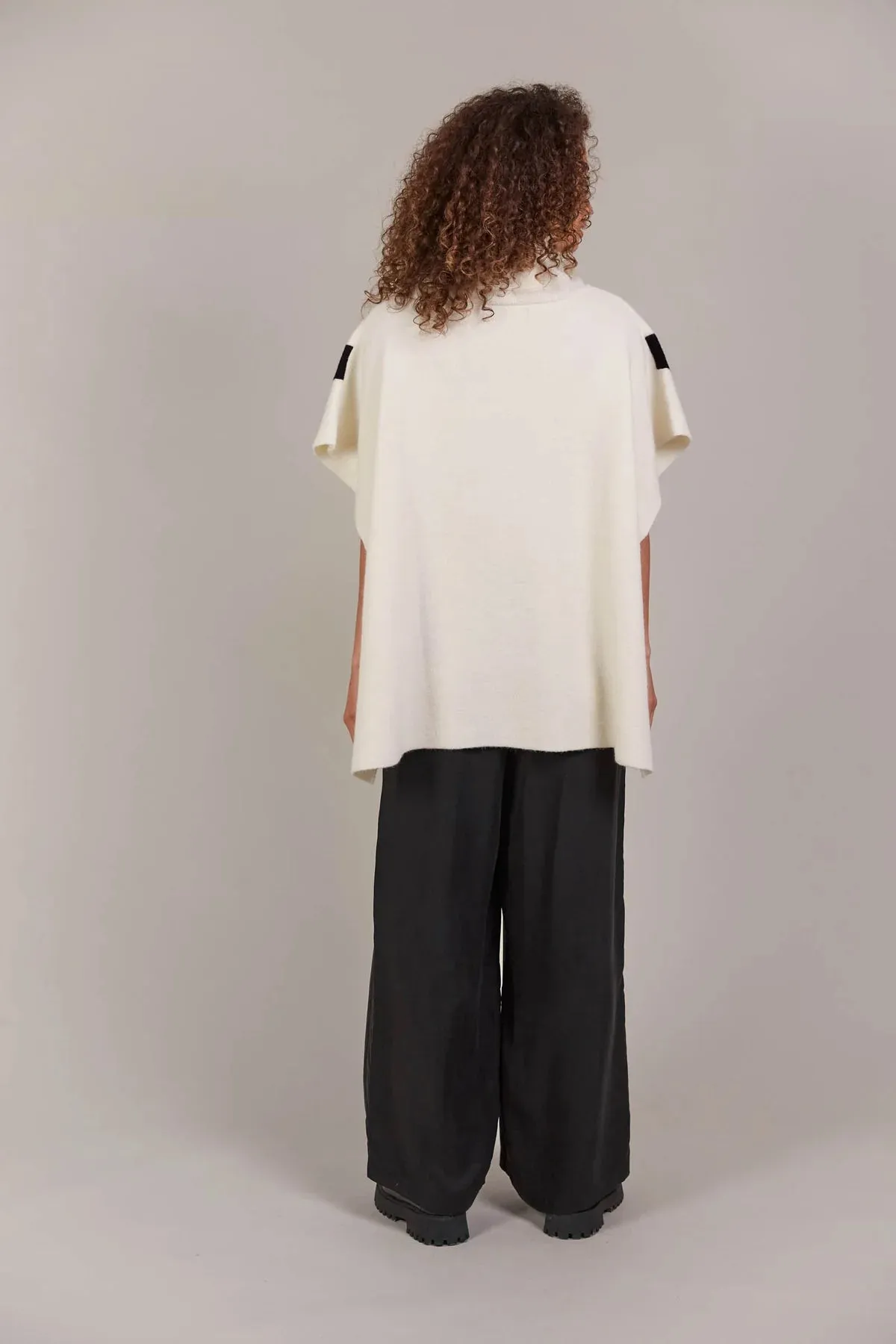 AVINO PONCHO - ECRU
