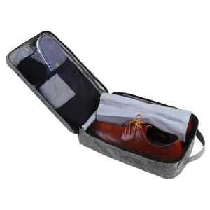 Bagsmart Portable Travel Shoe Bags With Zipper Closure Gym Sport Shoe Tote Bags