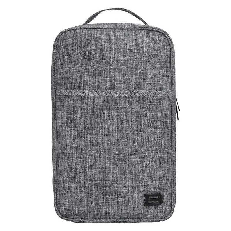 Bagsmart Portable Travel Shoe Bags With Zipper Closure Gym Sport Shoe Tote Bags