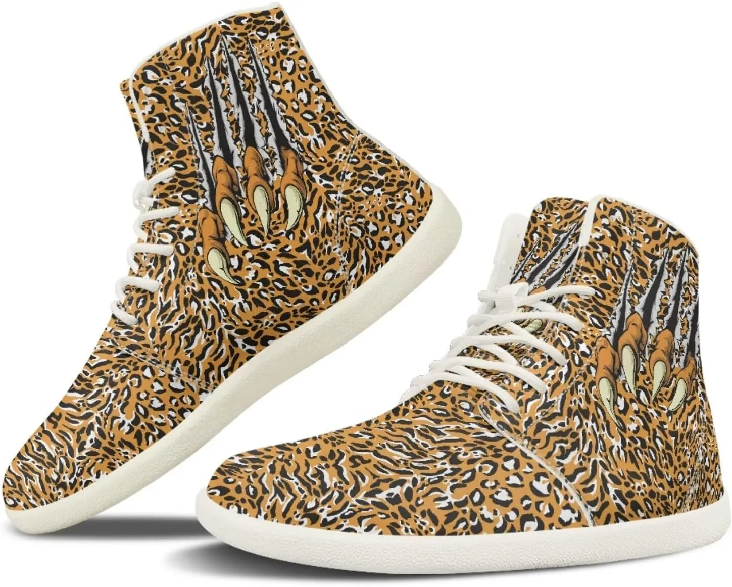 Barefoot Minimalist Shoes Mandala Style Women Wide Width Fashion Sneaker Non-Slip Sneakers Lightweight PU Leather