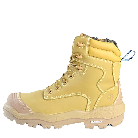 Bata Longreach Zip Sided Lace Up Composite Toe Safety Boot With Scuff Cap (804-88015) (Pre Order)