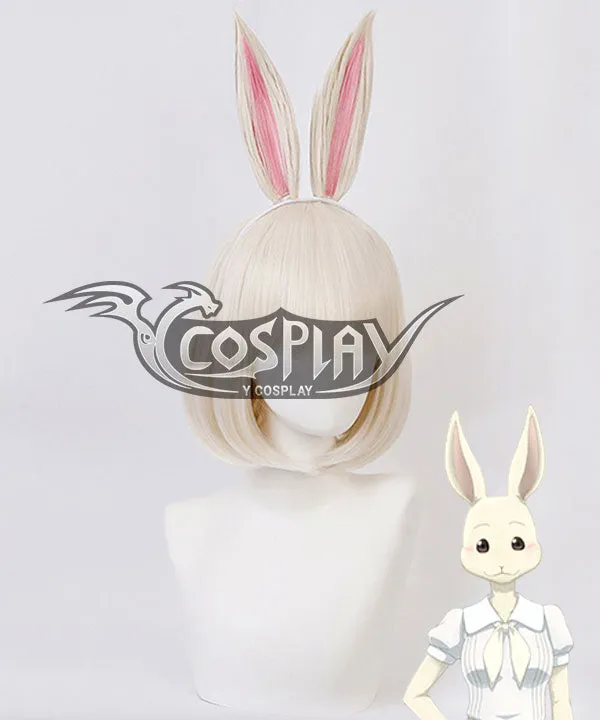 Beastars Haru Light Golden Cosplay Wig