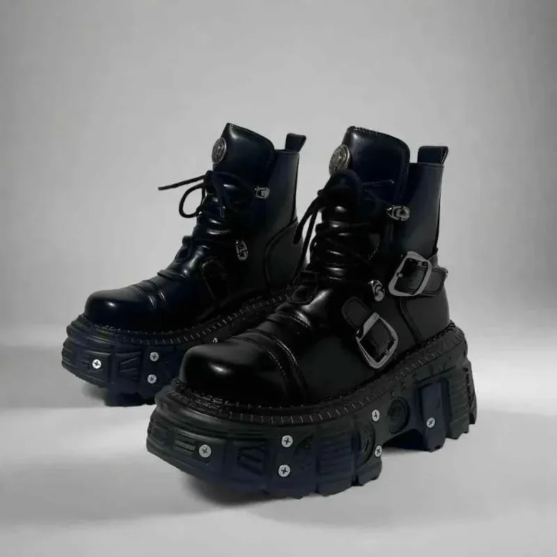 Black Boots Women | Rock Punk Style & Comfort