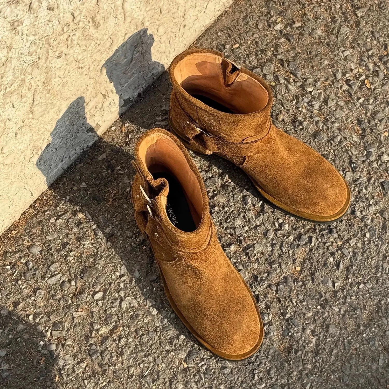 Brown Suede Ankle Boots