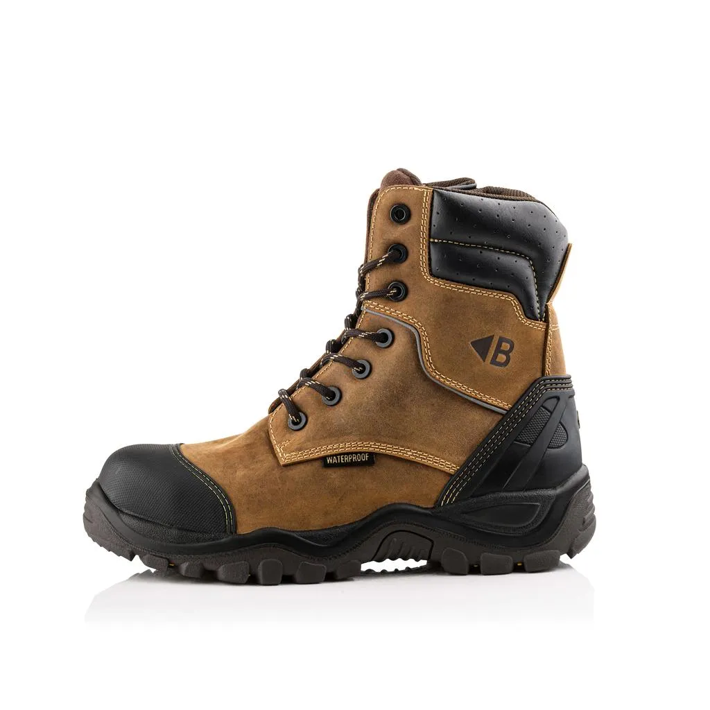 Buckbootz BSH008 High Leg S3 Safety Zip Boots Buckshot Buckler Boots