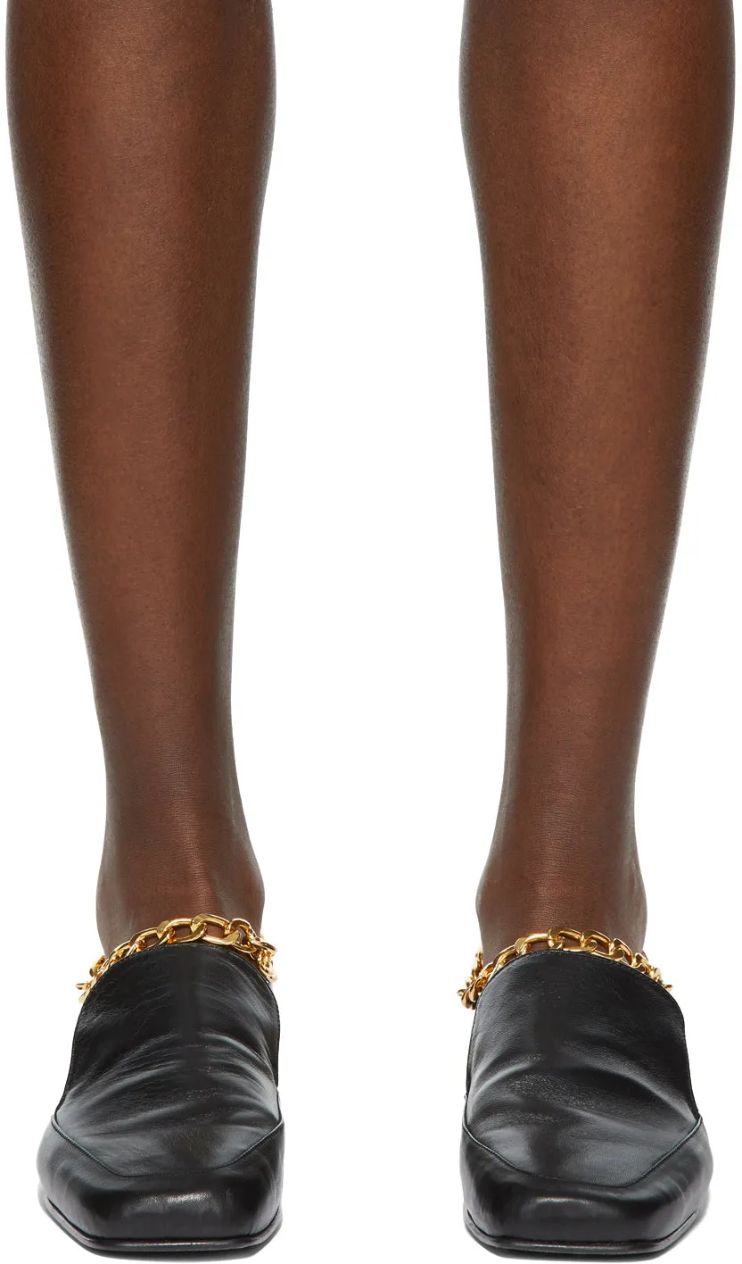 BY FAR Black Nick Loafers