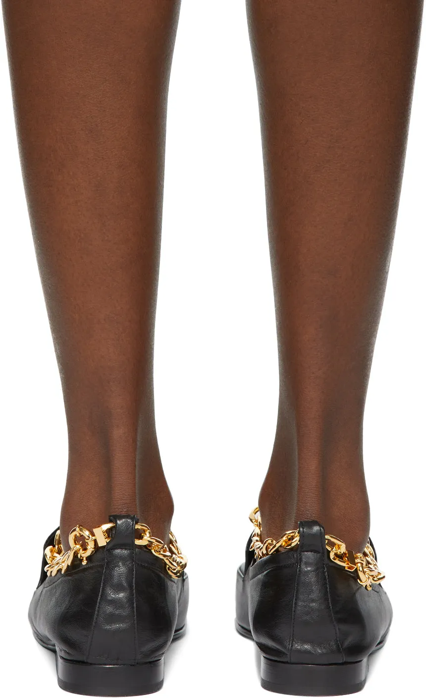 BY FAR Black Nick Loafers