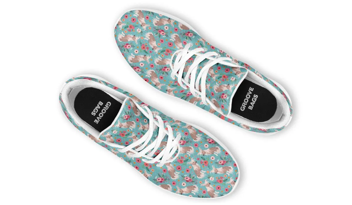 Chinese Crested Flower Sneakers