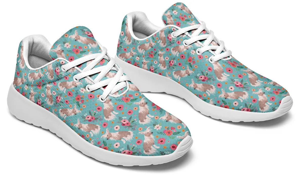 Chinese Crested Flower Sneakers