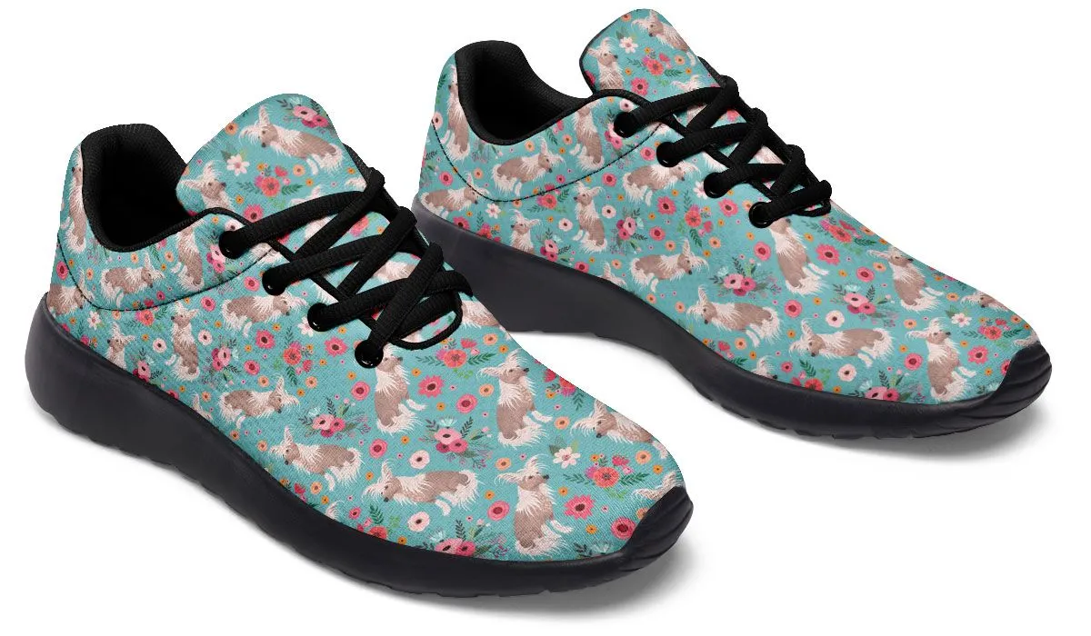 Chinese Crested Flower Sneakers