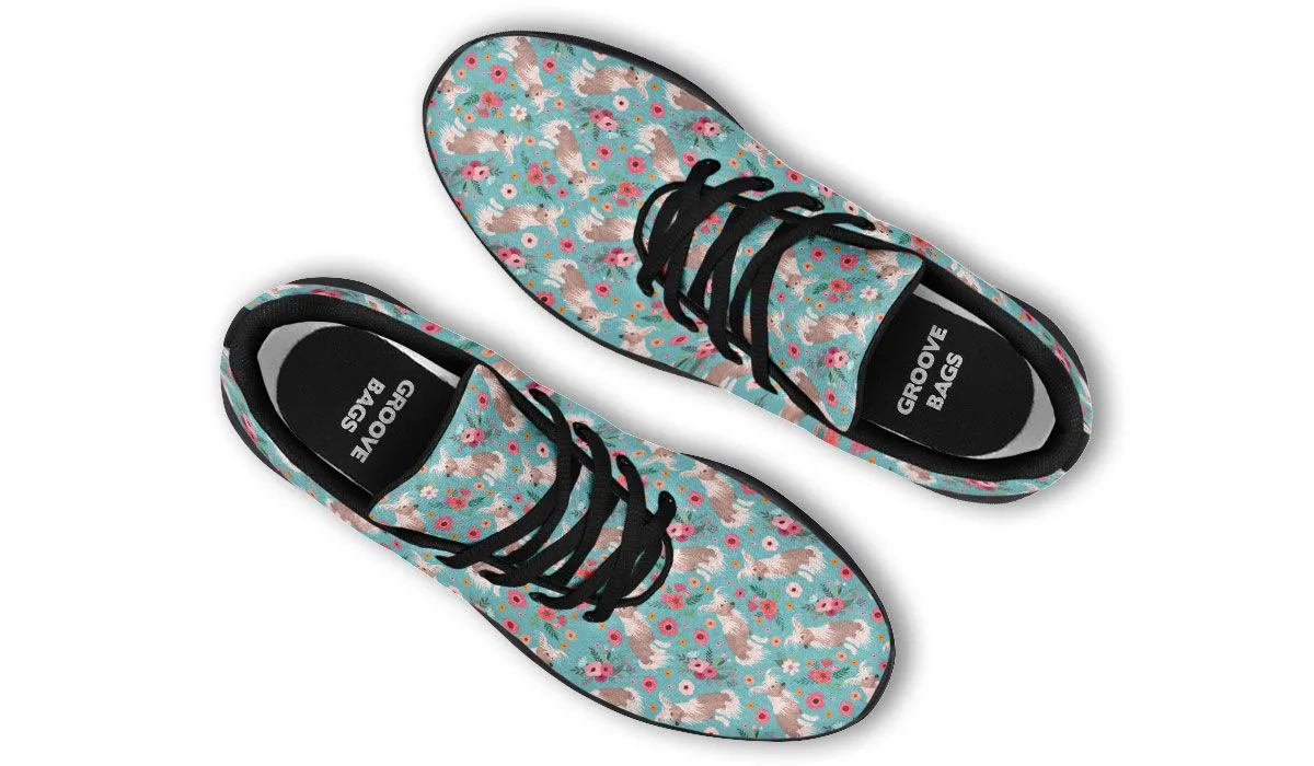 Chinese Crested Flower Sneakers