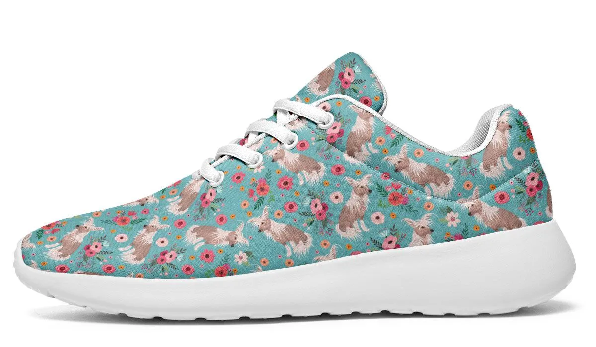 Chinese Crested Flower Sneakers