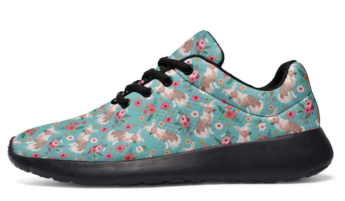 Chinese Crested Flower Sneakers