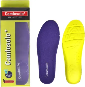 Comfortable, Durable Insole for Men and Women-Ideal for Active Sports Walking Running Training-Comfort Insoles for Athletic Shoe Cushion and Support (Daily, 235mm/Women 6.5)
