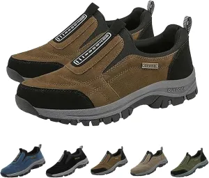 Dallader Orthopedic Walking Shoes Hiking Shoes Mens, Men's Comfortable Waterproof Breathable Orthopedic Walking Shoes