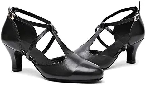 DKZSYIM Women's Professional Latin Dance Shoes Ballroom Wedding Performance Shoes,Model YCL212