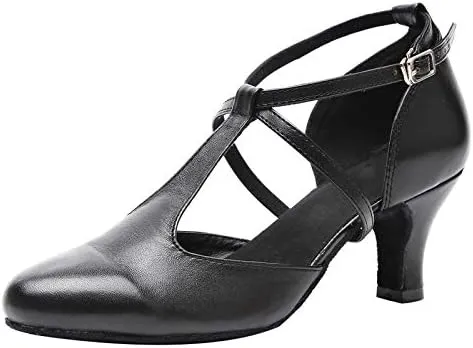 DKZSYIM Women's Professional Latin Dance Shoes Ballroom Wedding Performance Shoes,Model YCL212