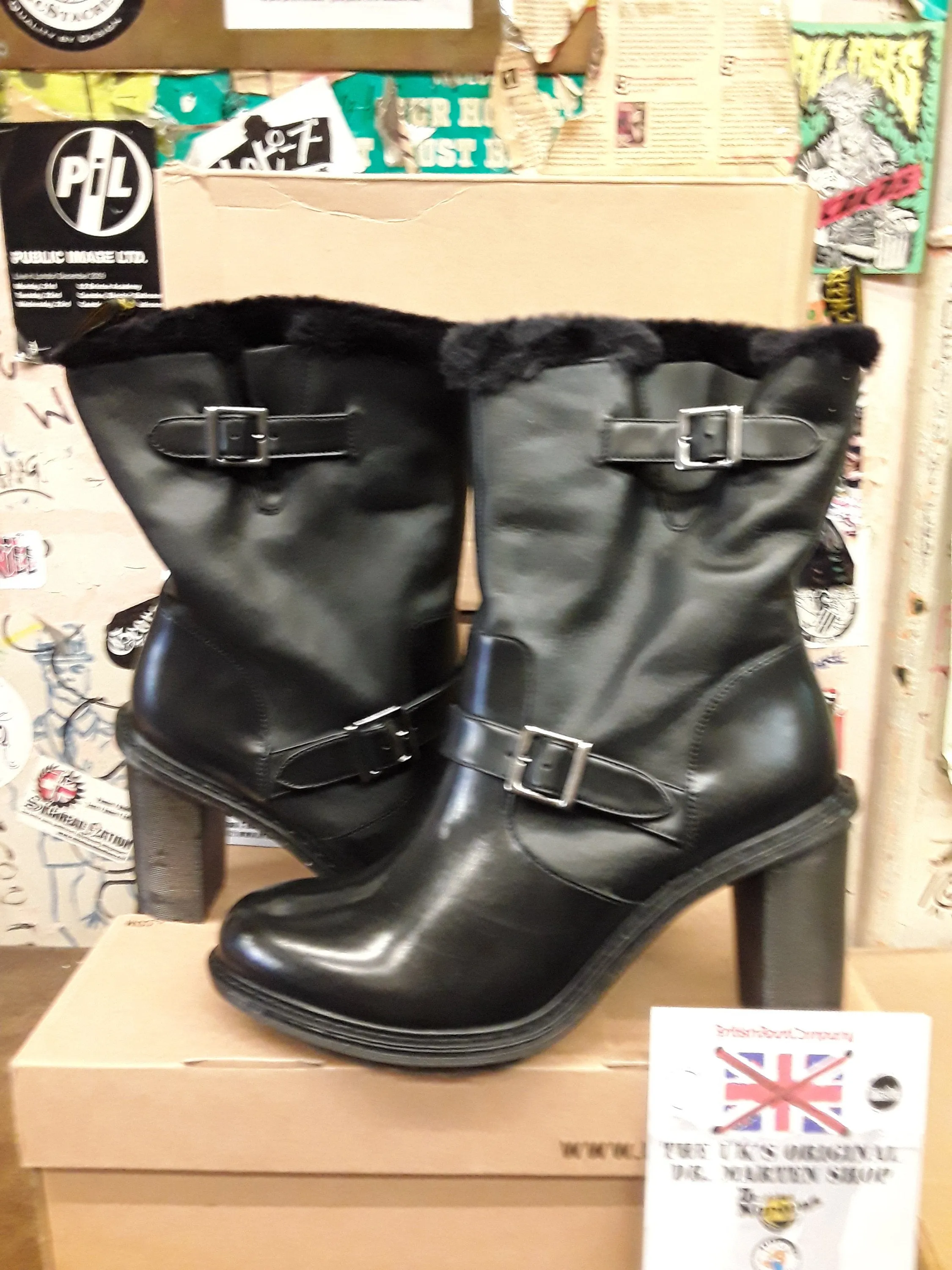 Dr Martens Hannah Heeled Boot Various Sizes