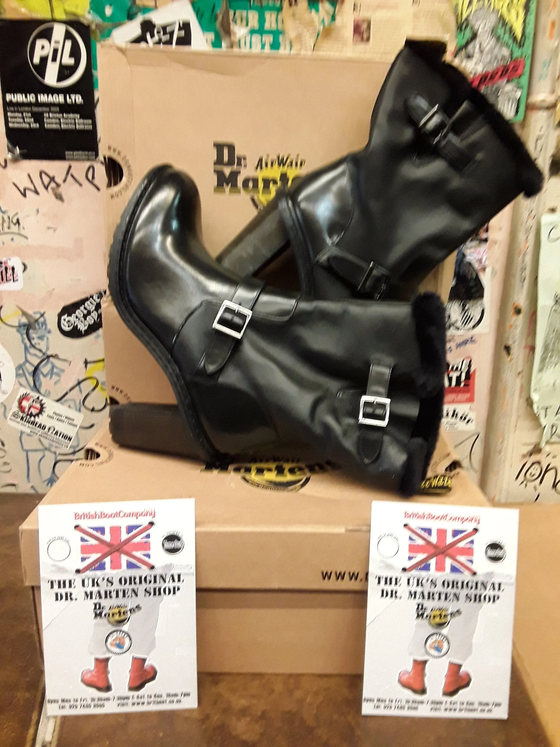 Dr Martens Hannah Heeled Boot Various Sizes