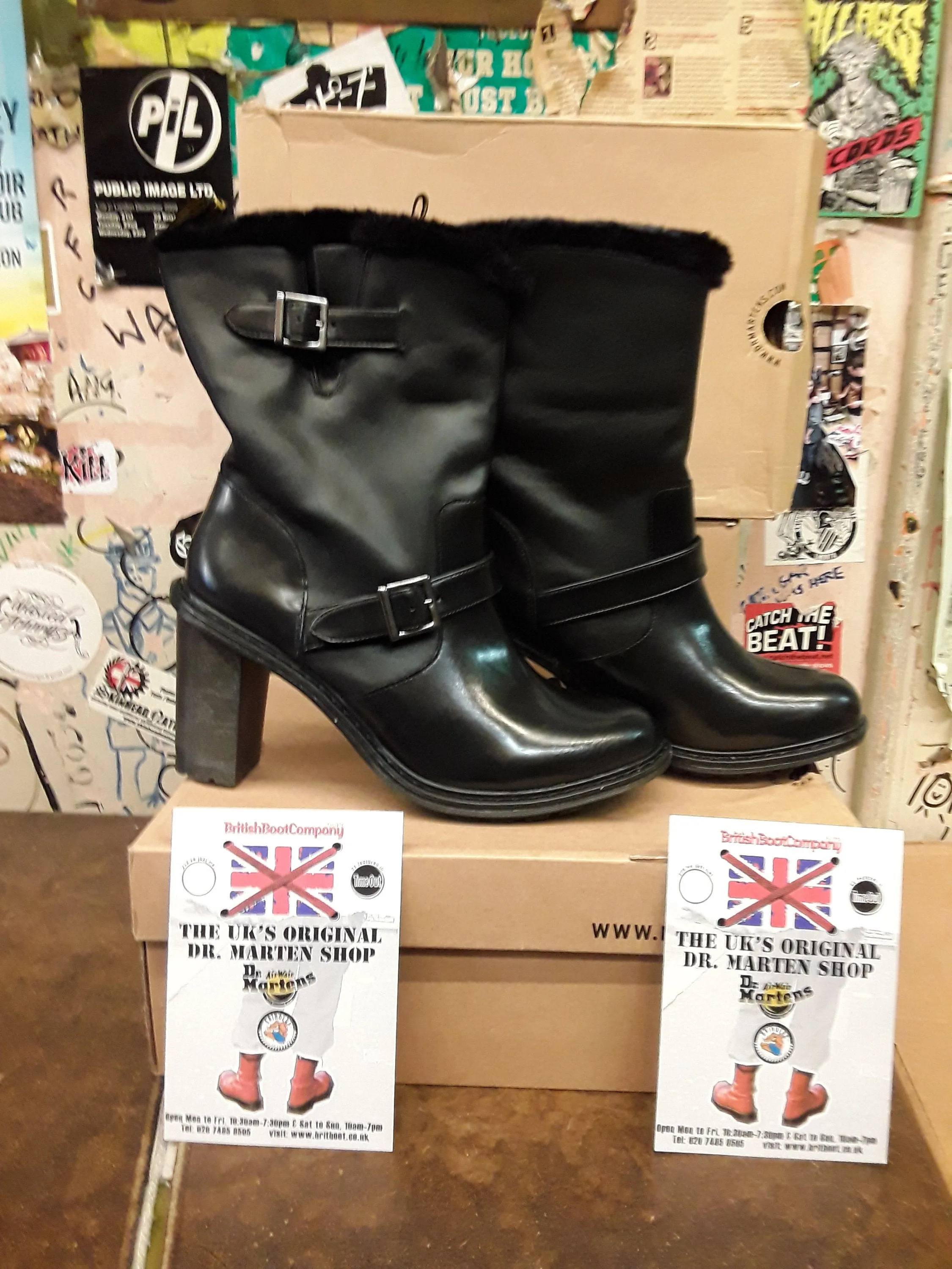 Dr Martens Hannah Heeled Boot Various Sizes