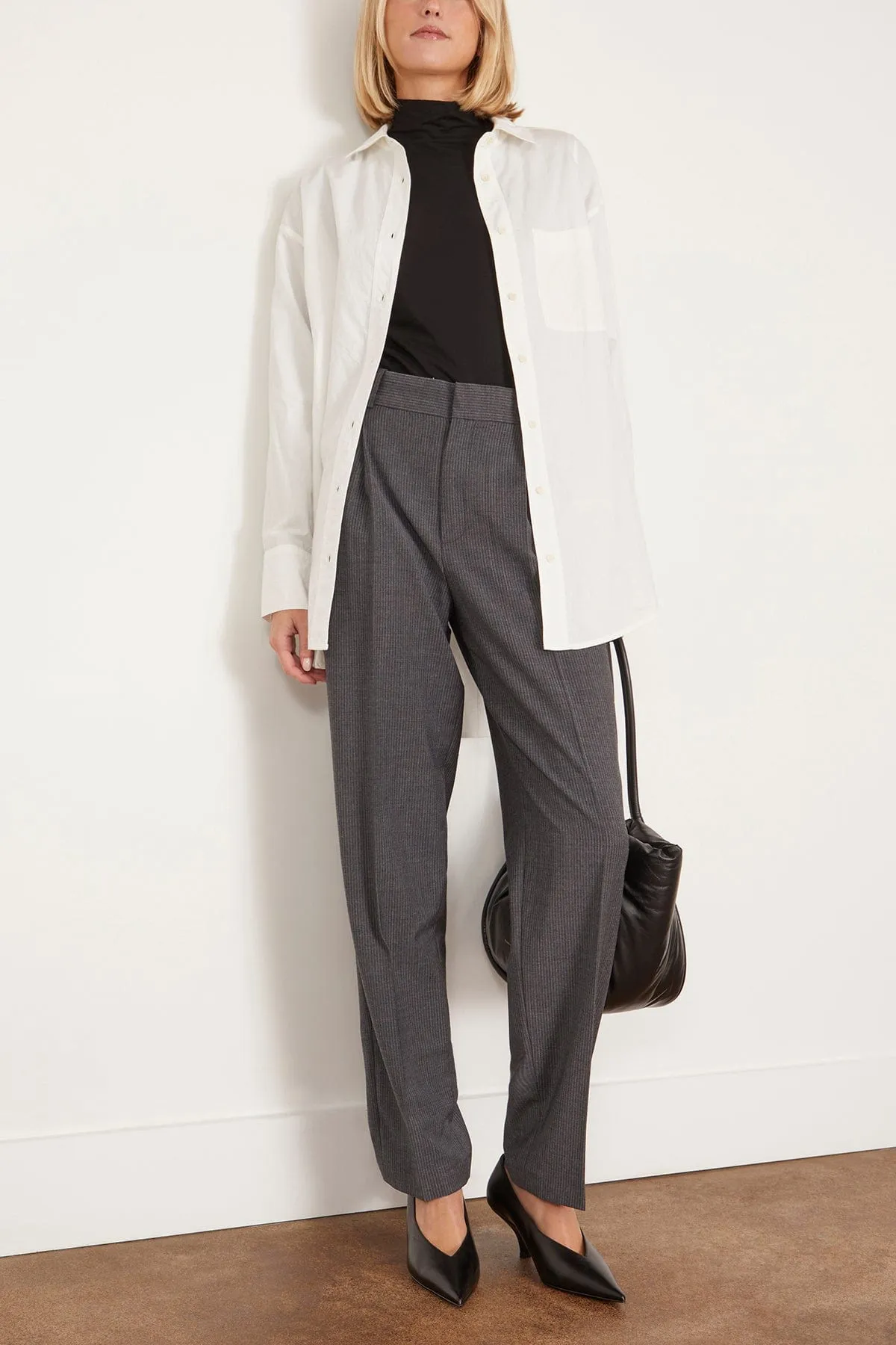 Dude Pants in Anthracite Chine