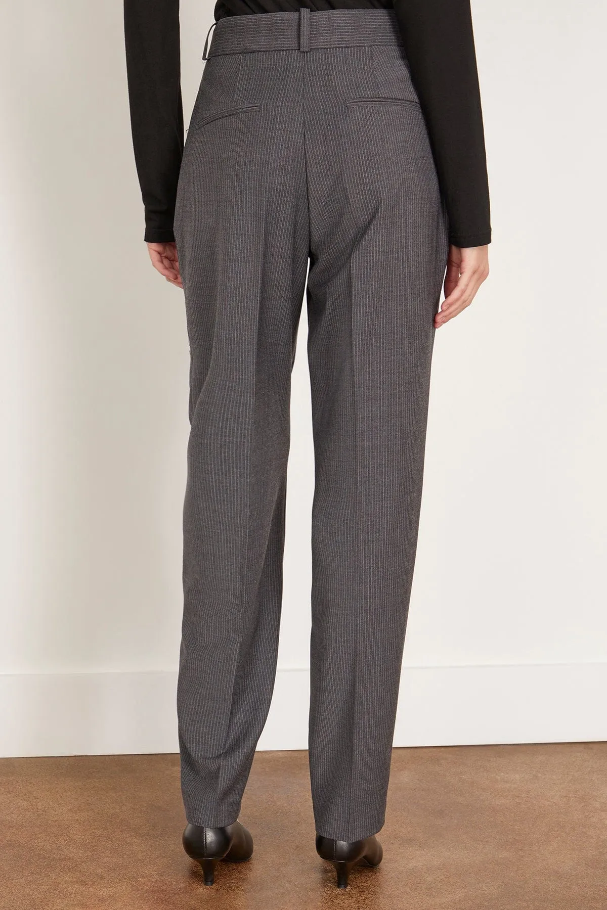 Dude Pants in Anthracite Chine