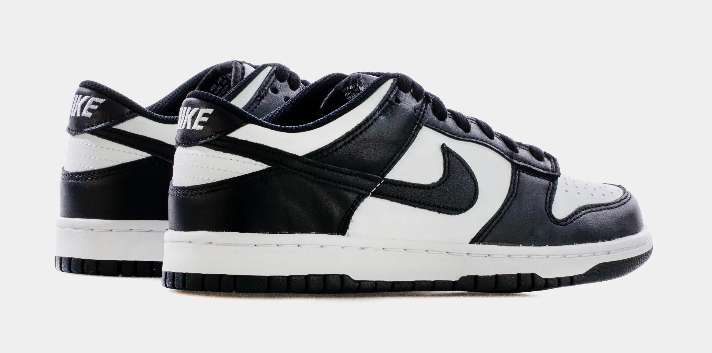 Dunk Low Retro Grade School Lifestyle Shoes (White/Black) Free Shipping