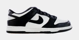 Dunk Low Retro Grade School Lifestyle Shoes (White/Black) Free Shipping