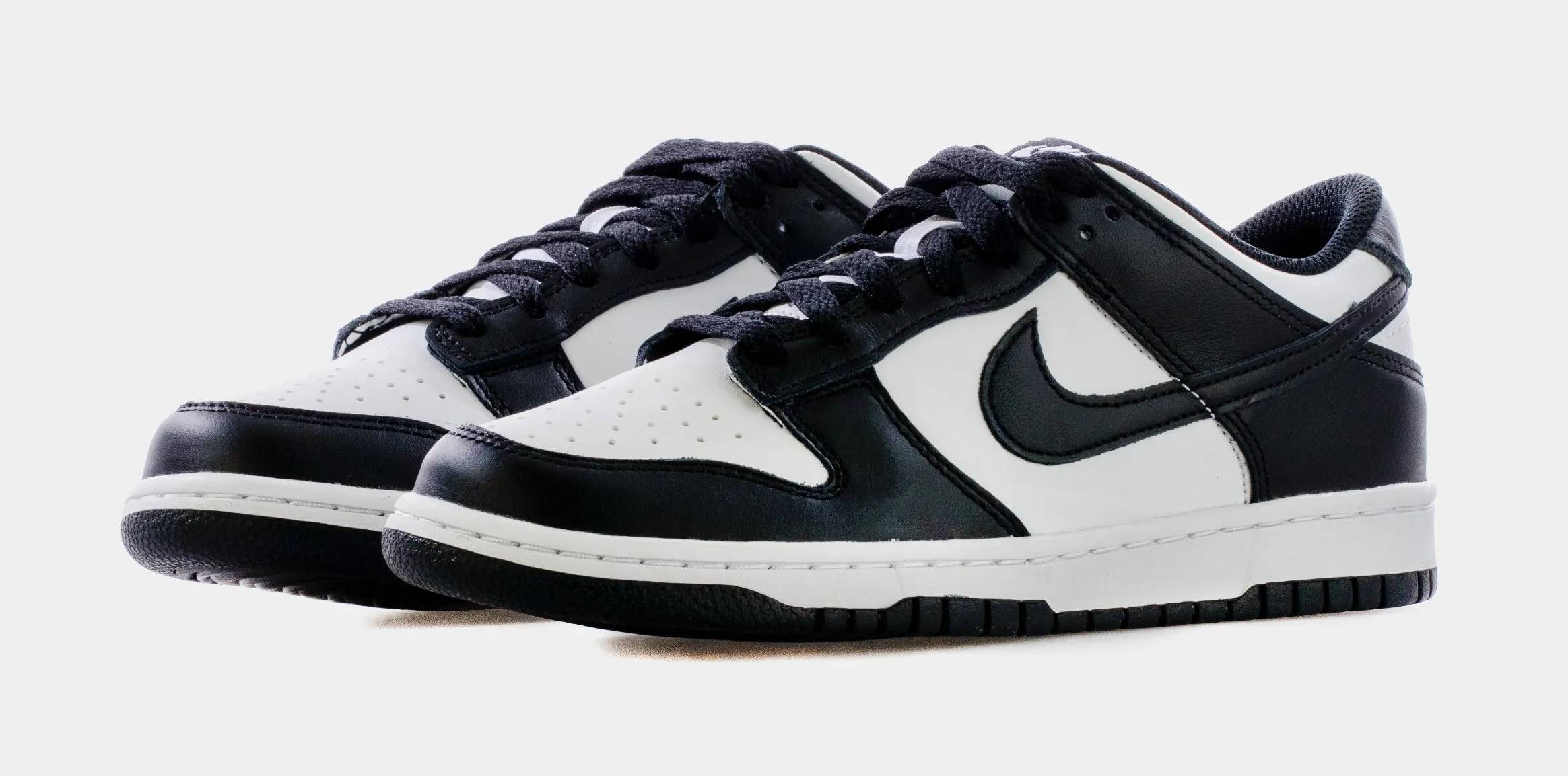 Dunk Low Retro Grade School Lifestyle Shoes (White/Black) Free Shipping
