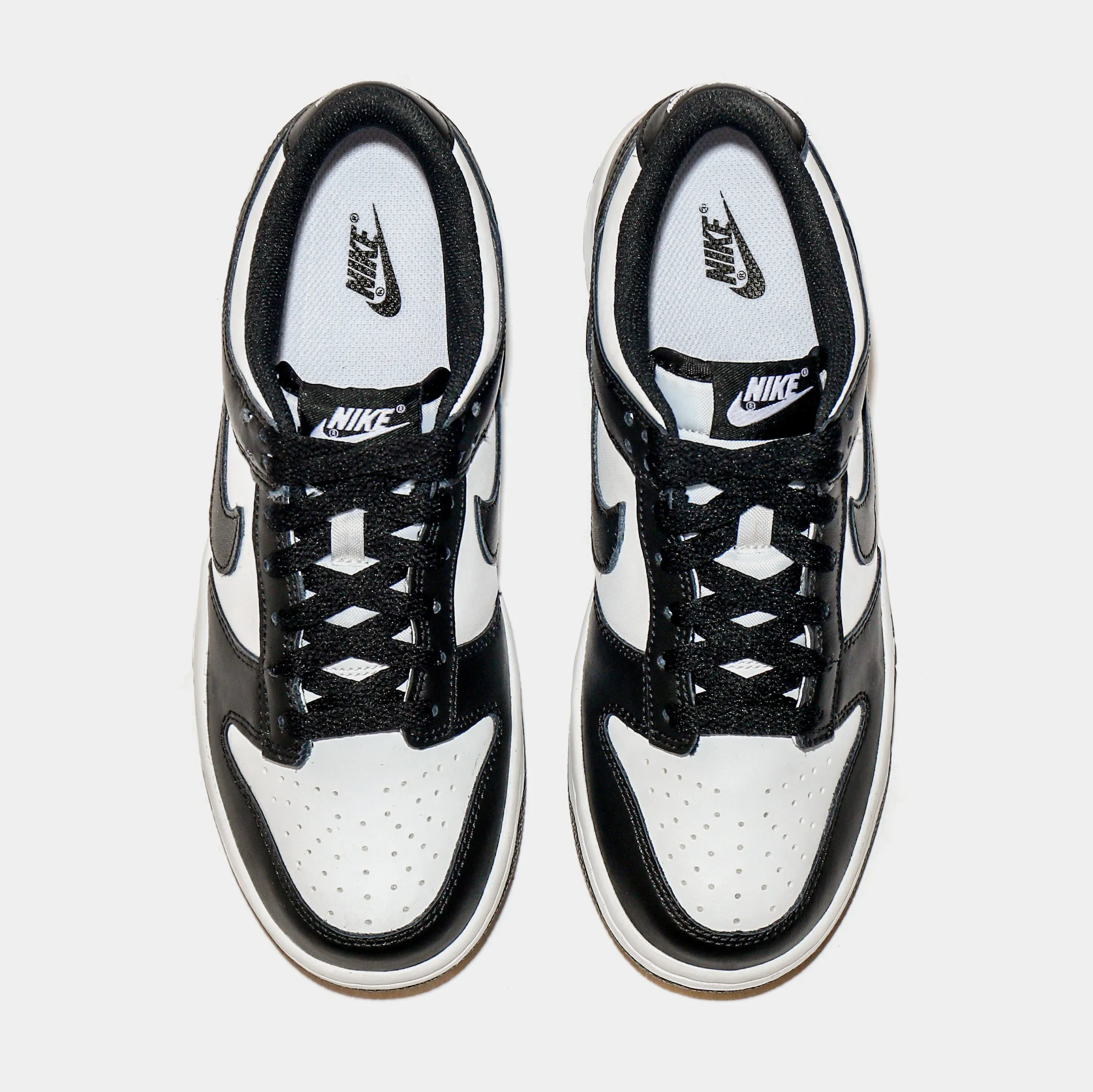 Dunk Low Retro Grade School Lifestyle Shoes (White/Black) Free Shipping