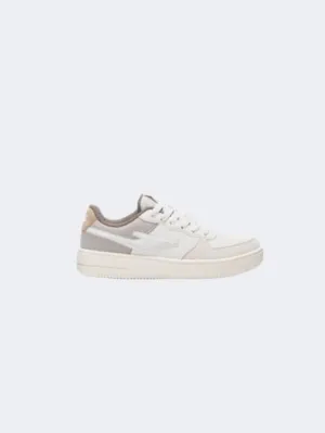Erke Skateboard Women Lifestyle Shoes Light Brown/Light Grey