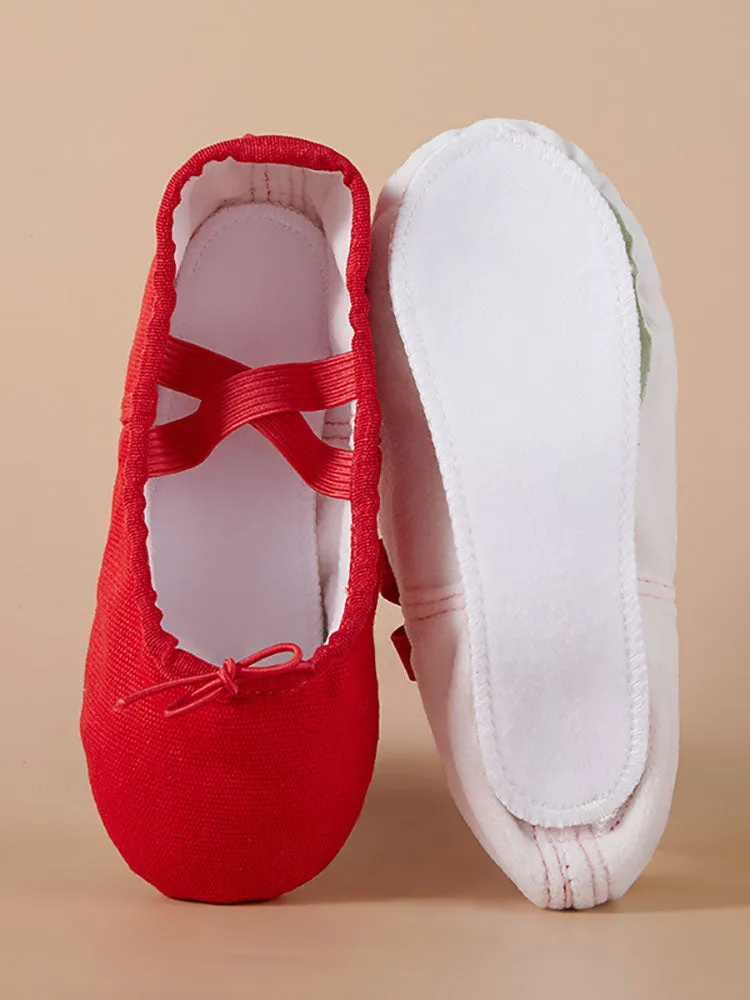 Fleece Thickened Dance Shoes Ballet Practice Cat Claw Shoes