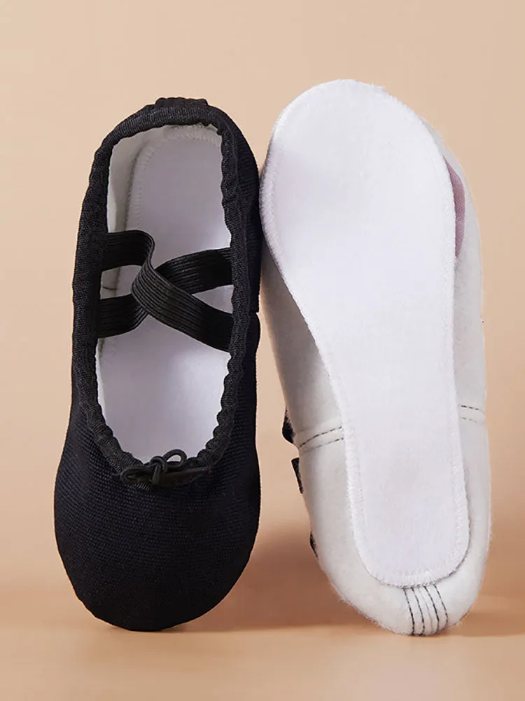 Fleece Thickened Dance Shoes Ballet Practice Cat Claw Shoes