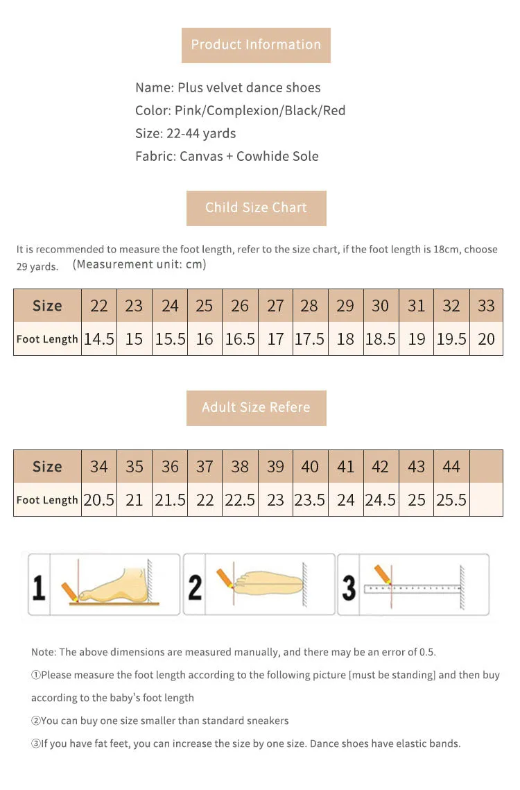 Fleece Thickened Dance Shoes Ballet Practice Cat Claw Shoes