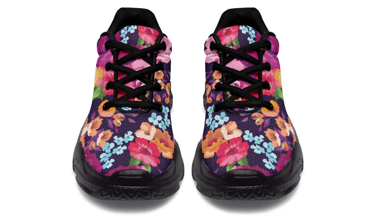 Floral Chunky Sneakers