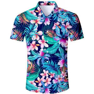 Floral Flowers Funny Hawaiian Shirt