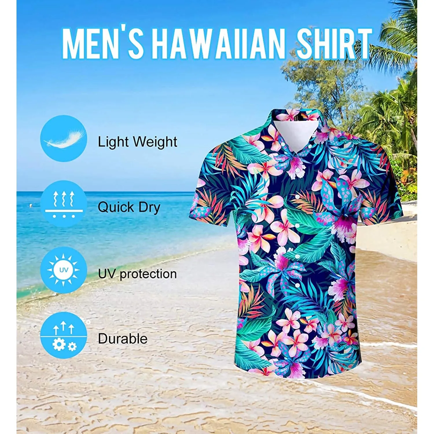 Floral Flowers Funny Hawaiian Shirt
