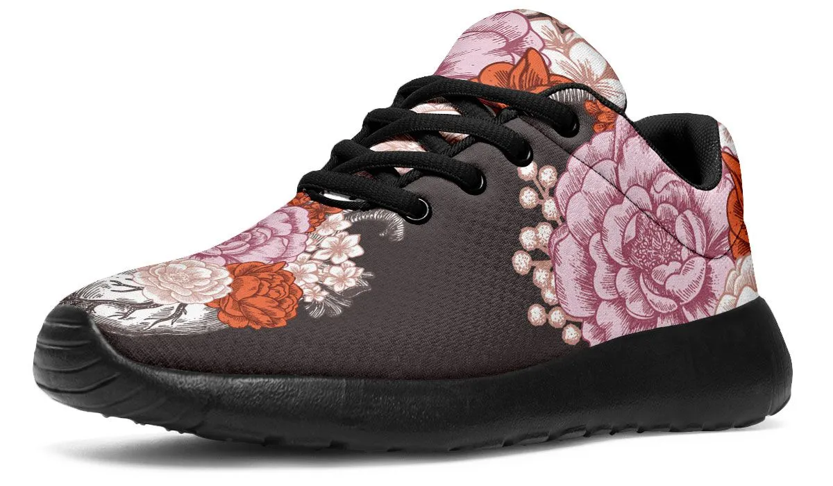 Floral Heart Sneakers