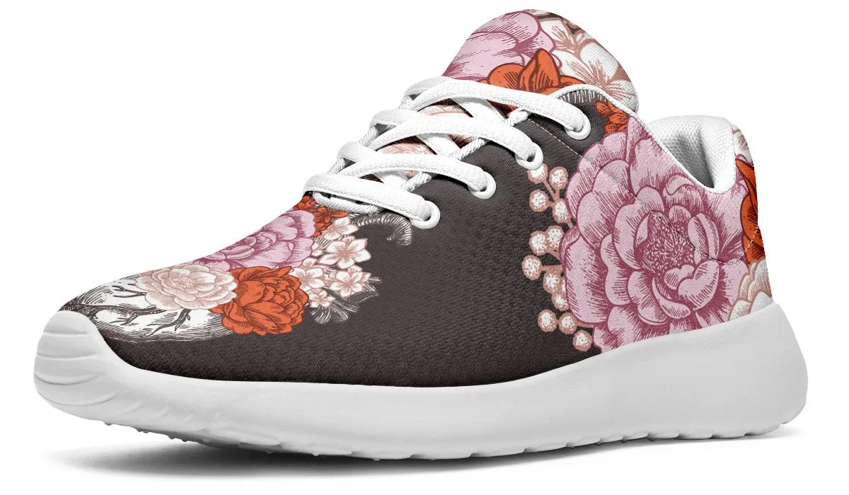 Floral Heart Sneakers