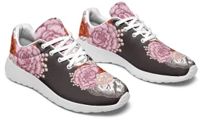 Floral Heart Sneakers