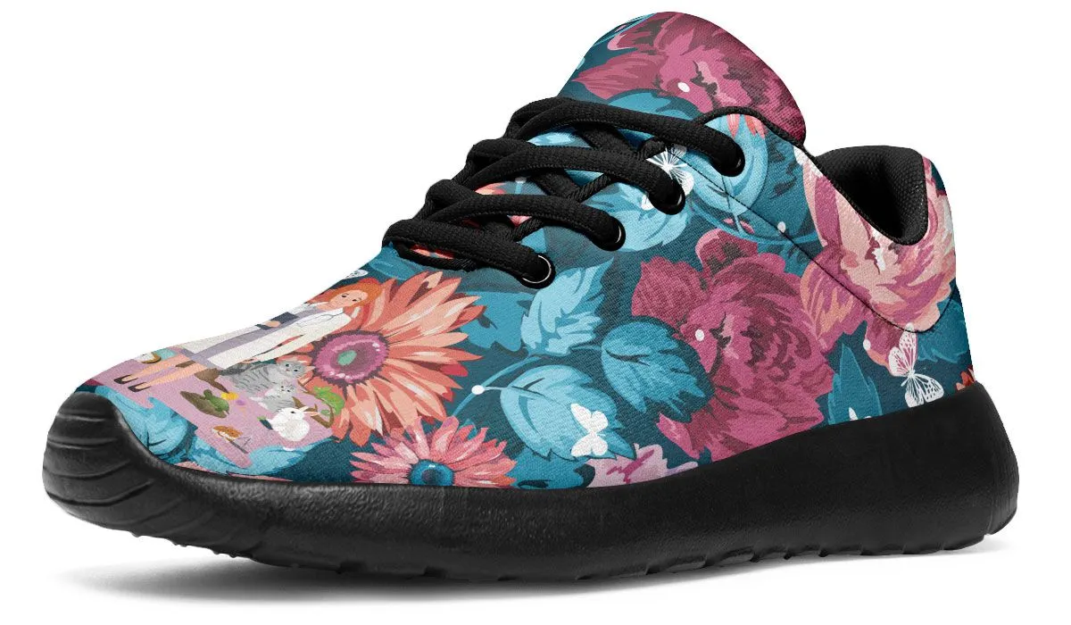 Floral Veterinarian Sneakers