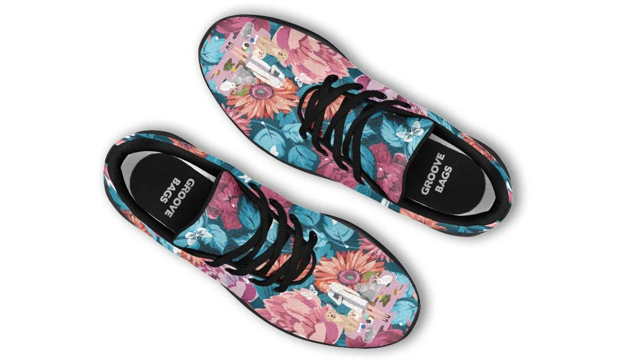 Floral Veterinarian Sneakers