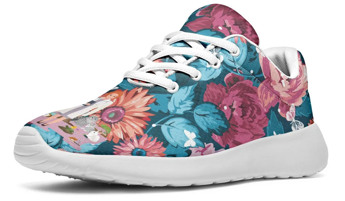 Floral Veterinarian Sneakers