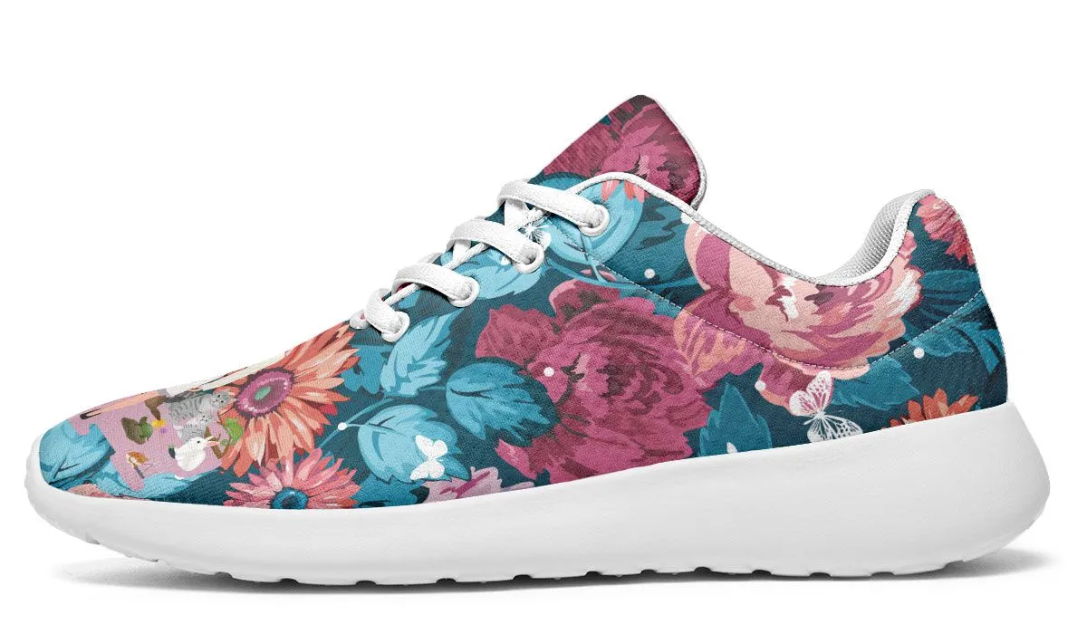 Floral Veterinarian Sneakers
